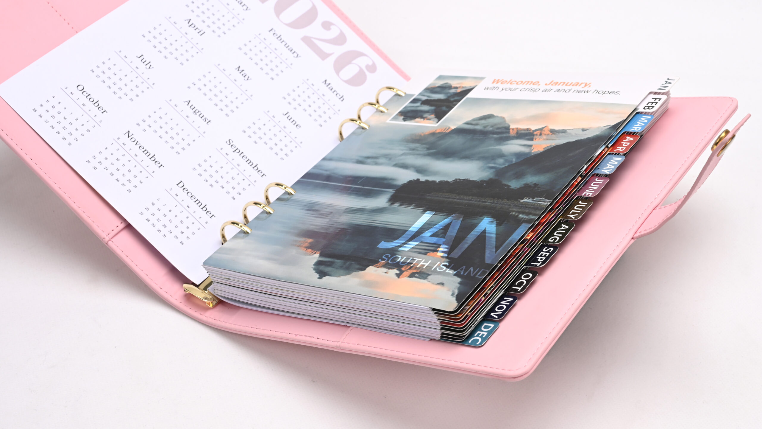 Custom Yearly Calendar Insert